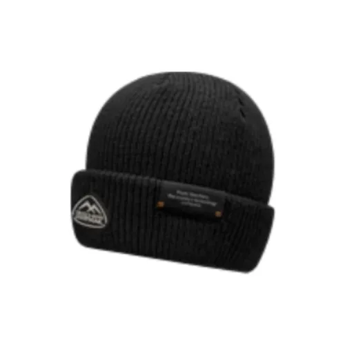 Skechers Acrylic Sheep Wool Wool Blend Beanies Unisex Black