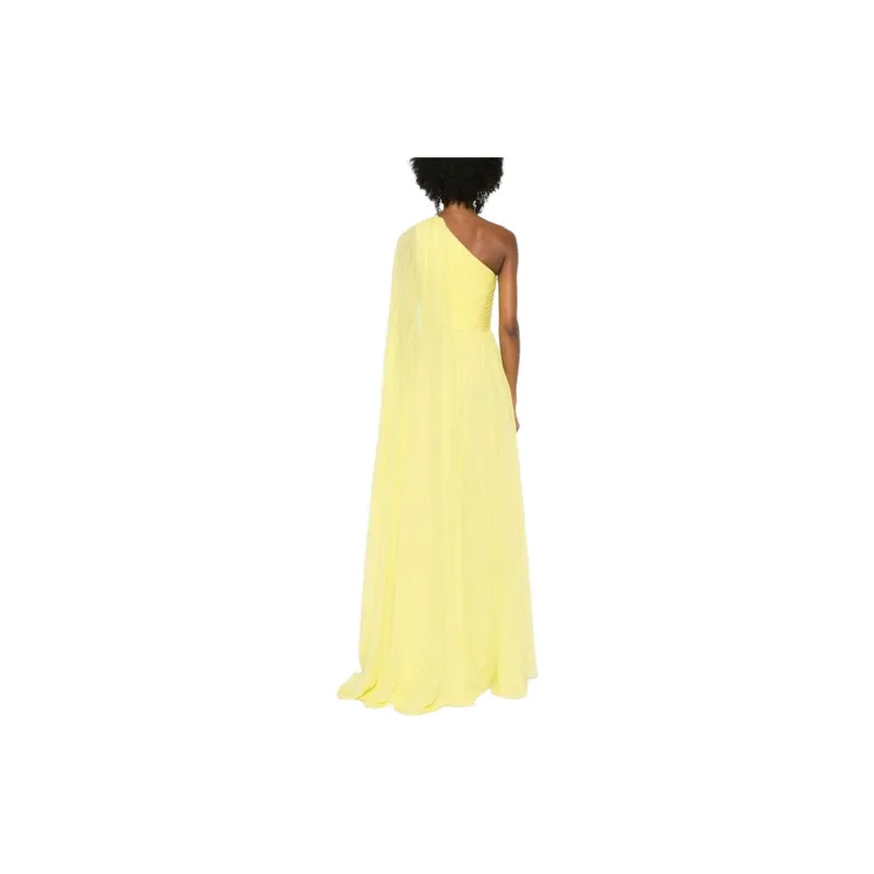 ELIE SAAB Draped One shoulder Gown-2