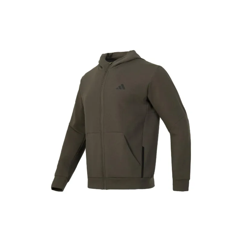 Adidas Jackets Men Olive+Shopping Bag-1