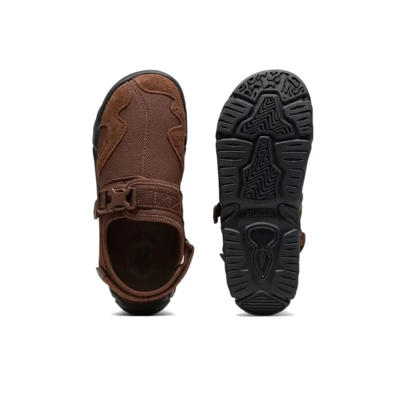 PUMA Ts 01 Tonal New Material Cushioning, Wear Resistant Low Top Casual Shoes Unisex Brown-3