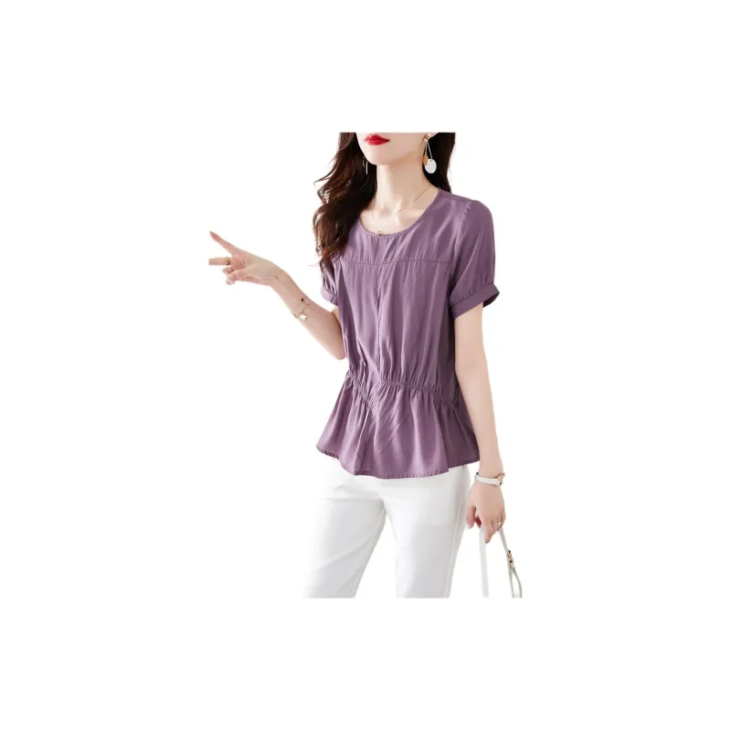 Still Quiet Shirt Women's Purple-3