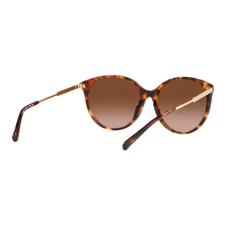 MICHAEL KORS Acetate Round Sunglasses Women's Tortoiseshell-7