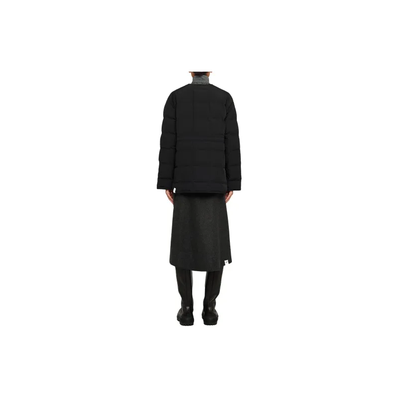 JIL SANDER SS24 Down Jacket Coat Women's Black-2
