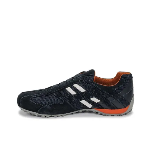 GEOX Low Top Casual Shoes Men's Blue Black