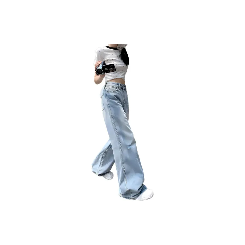 Kazakhstan Jeans Women's Light Blue-4