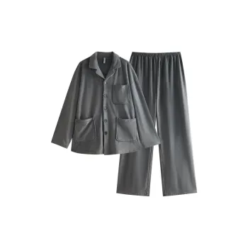 Same Language Pajama Set Men's Moon Gray