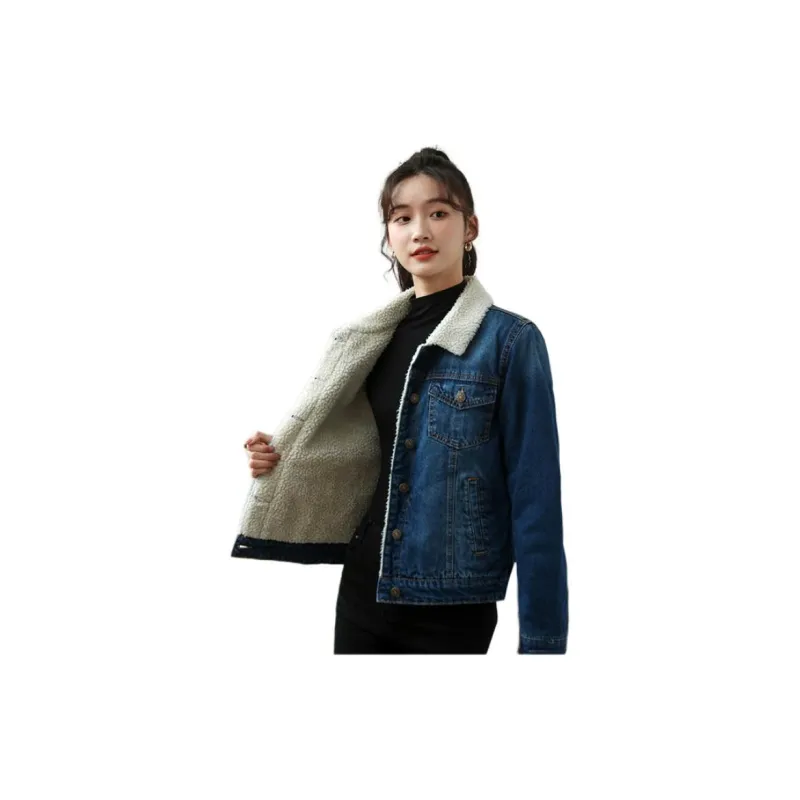 JEANSWEST Denim Jackets Women's-3