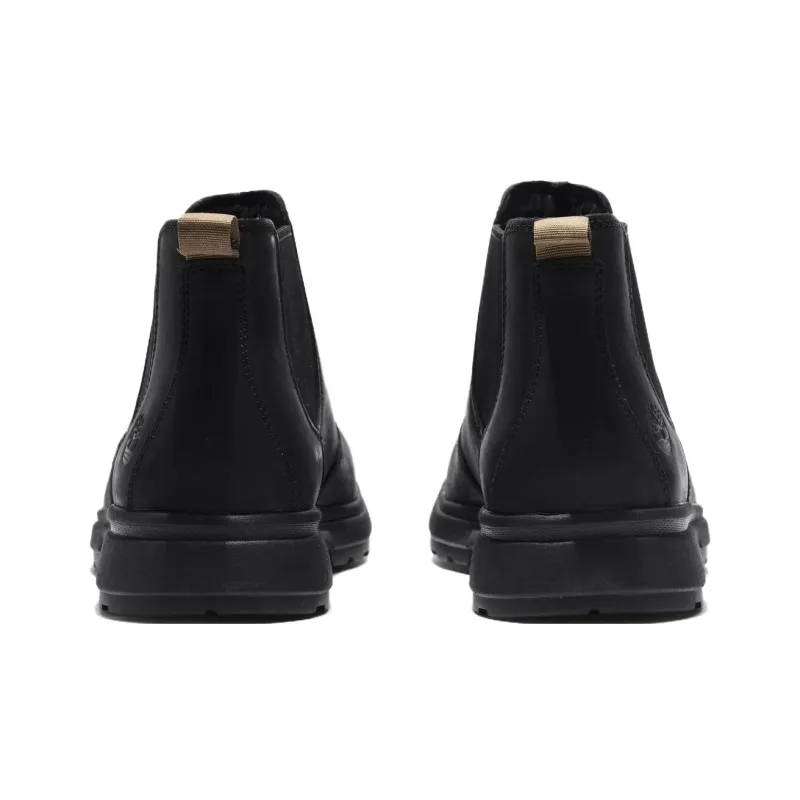 Timberland Short Chelsea Boots Men's Black-2