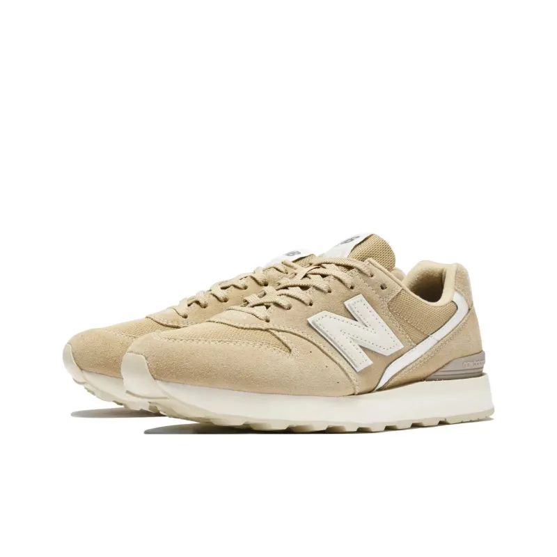 New Balance NB WL996T Anti Slip Wear Resistant Low Top Casual Shoes Women's Beige-2