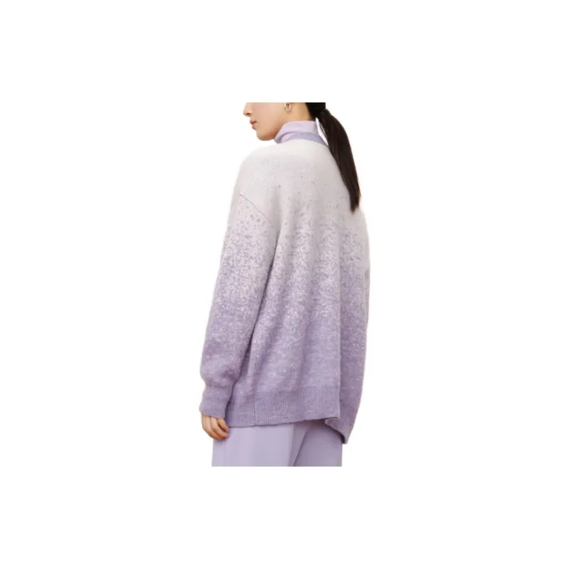 JZ. ANNAKRO Knitwear Women's Flower Purple-2