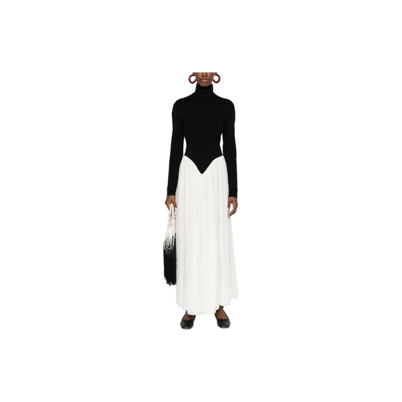 Chloe Long Sleeved Dress Women's Black-1