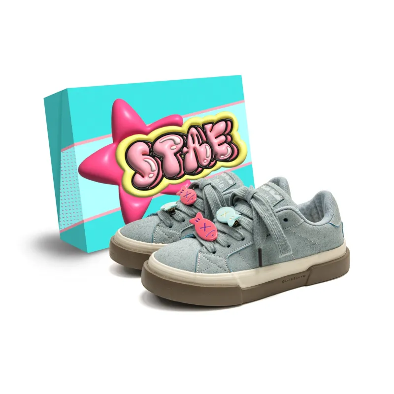 STAE Anti-Slip Wear-Resistant Low-Top Skateboard Shoes Women's-0