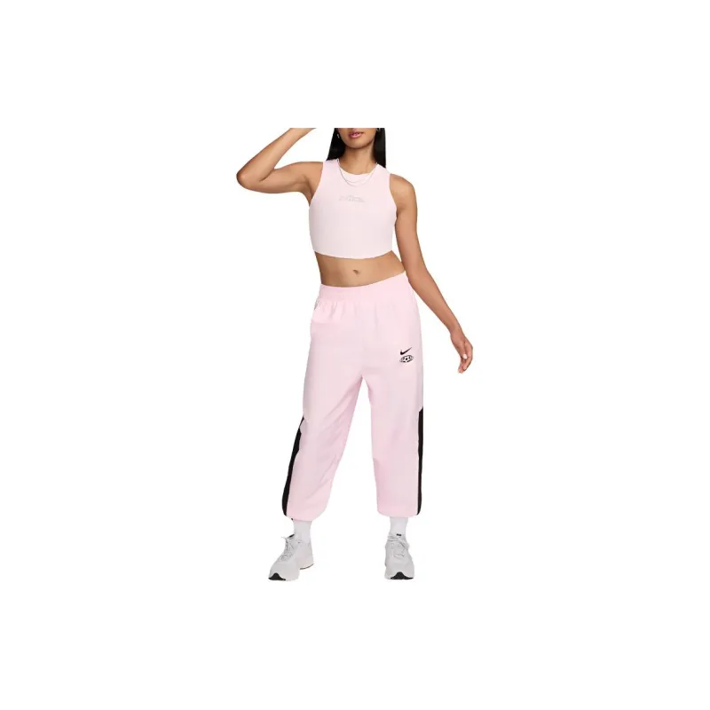 Nike Tank Tops Women's Pink Foam/Khaki-2
