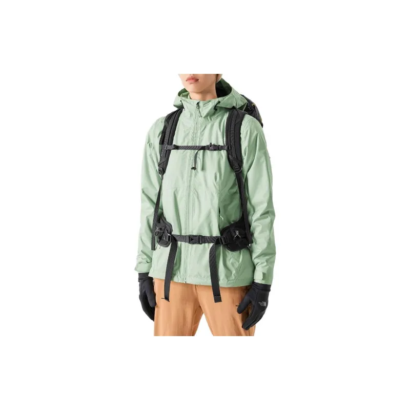 THE NORTH FACE City Outdoor Collection Waterproof And Windproof To Keep Warm Windbreaker Jacket Women's Green-2