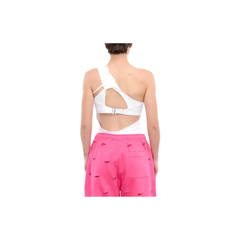 Nike X Nike Le Body Drapé Dress White-4