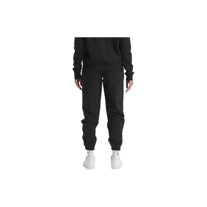 Reebok Identity Small Logo Fleece Jogger Casual Pants Women's Black-3
