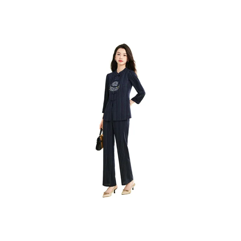 Mylan Casual Suit Women's Navy Blue-2