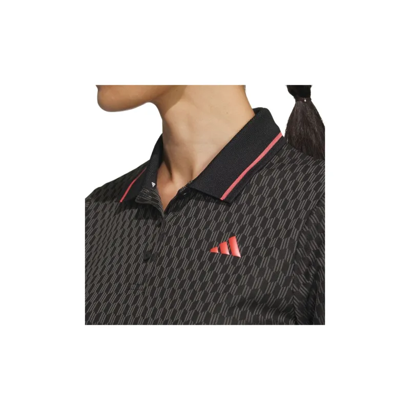 Adidas Polo Shirt Women's Black-4