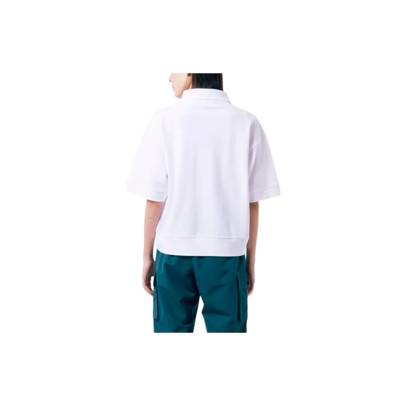 LACOSTE Polo Shirt Women's White-3
