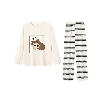 Gongdie x LABIXIAOXIN LIANMINGKUAN Pajama Set Unisex Ecru