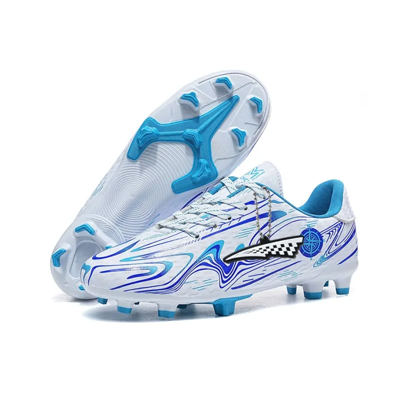 Goku Frieza FG Rubber Long Studs Artificial Ground Cushioned Slip-Resistant Abrasion-Resistant Soccer Shoes Unisex-3