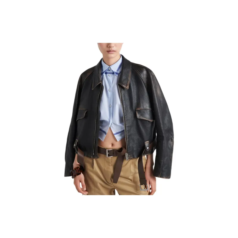 PRADA Leather Jacket-3