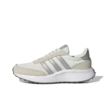 Adidas RUN 70s Cushioning Anti Slip And Wear Resistant Low Top Running Shoes Women's White