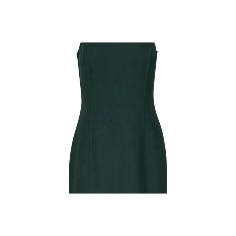 MICHAEL KORS Double Faced Stretch Wool Crepe Racerback Sheath Dress-2
