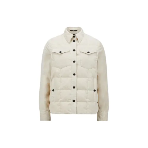 Moncler Down Jackets Women's White