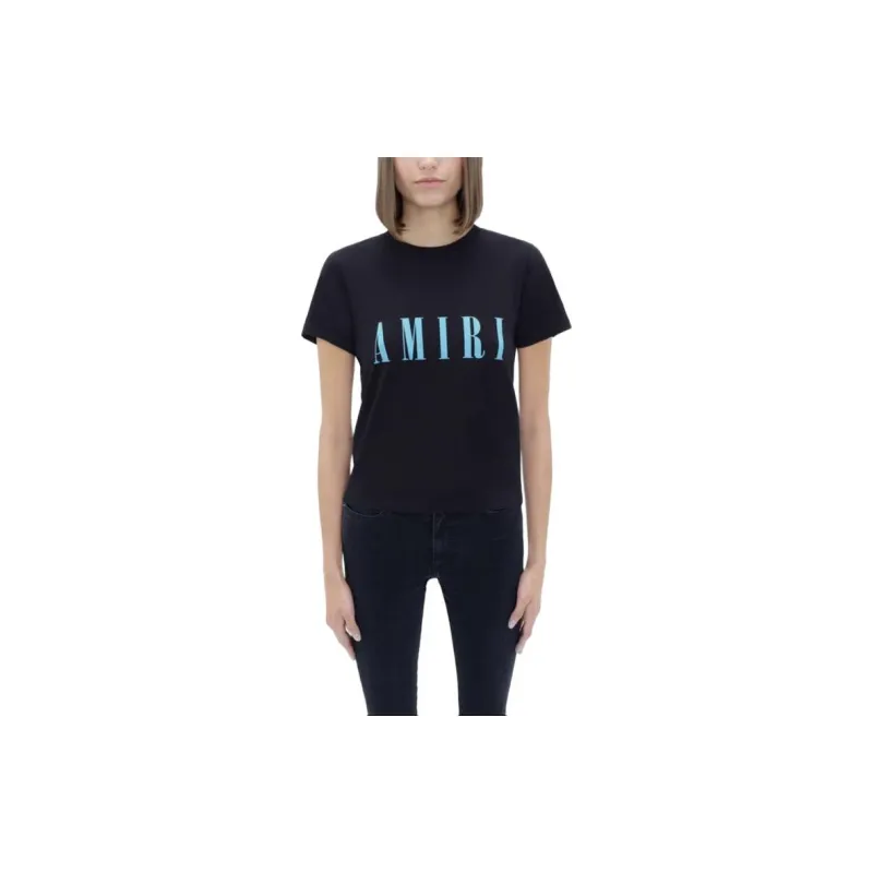 AMIRI Core Logo Slim Fit Tee T-Shirt Women's Black-1