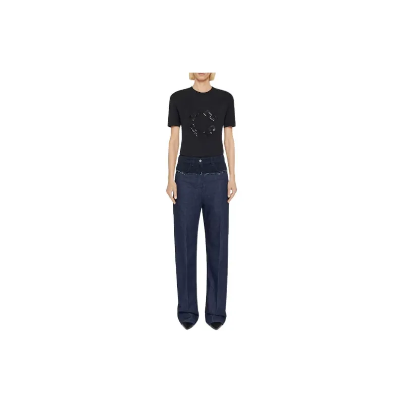 Givenchy Sequin Embellished Crewneck T Shirt-1