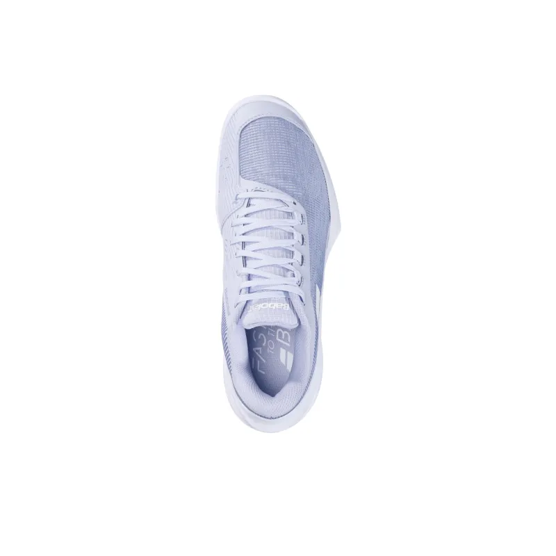 Babolat Cushioning, Wear Resistant Low Top Tennis Shoes Women's Blue White-3