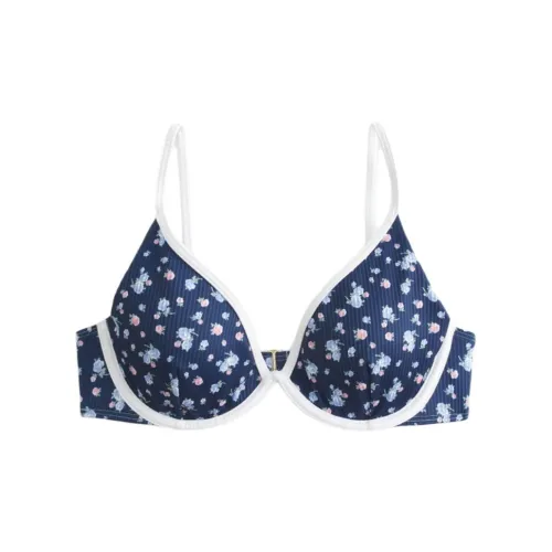 Hollister Two-Piece Swimsuits Women's Navy Pattern