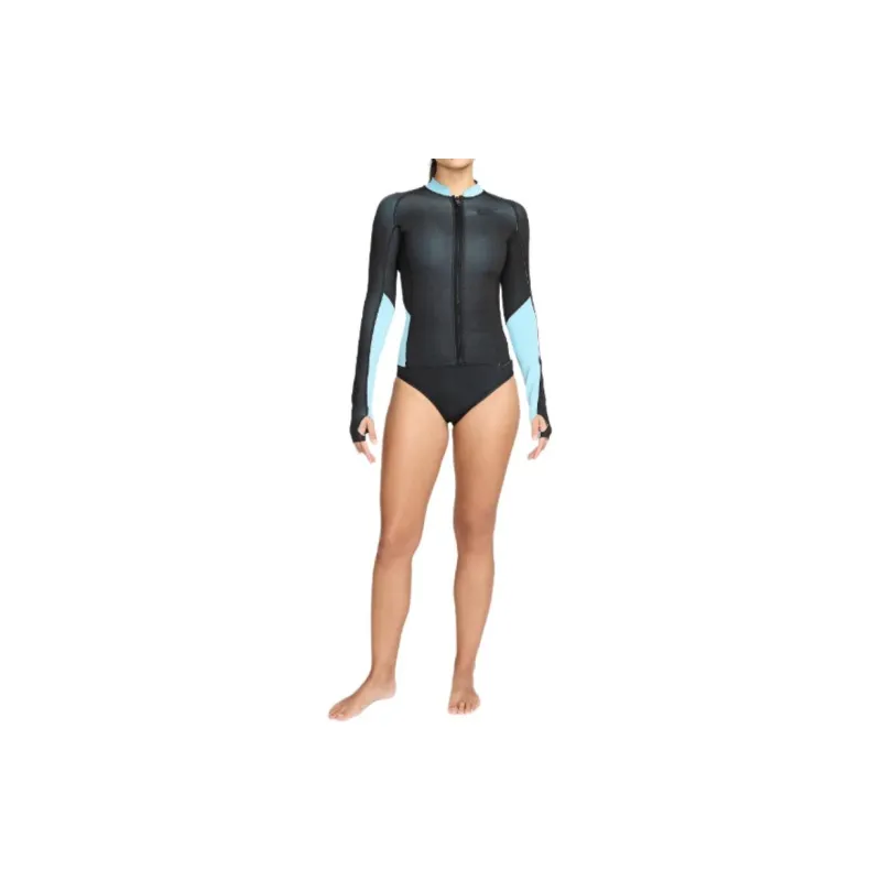 Nike Swim Fusion Women's Long-Sleeve Reversible Zip Shirt-4