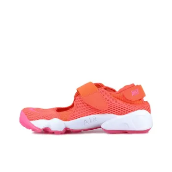 Nike Air Rift Anti Slip Wear Resistant Low Top Casual Shoes Women's Red Pink