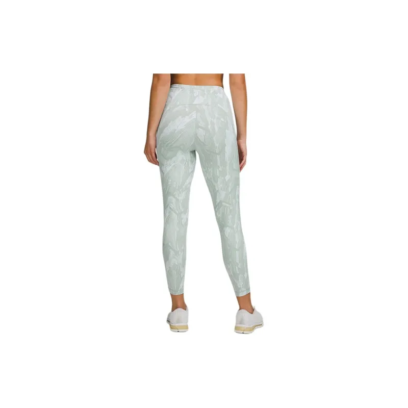 Lululemon Swift Speed Luxtreme™ Sports Pants 25' Women's Jacquard Silver Blue White-3