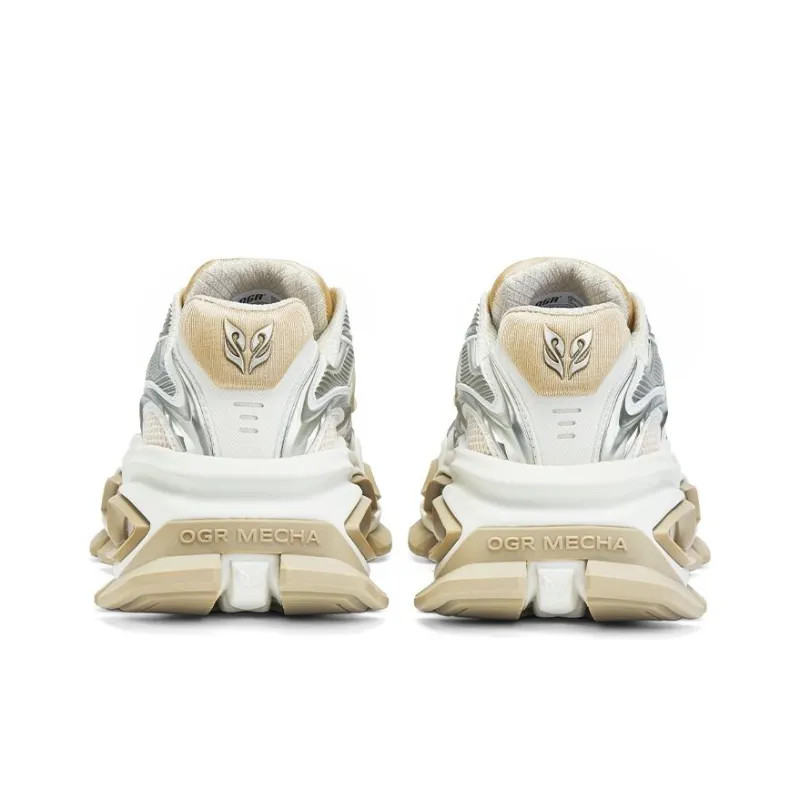 OGR Chunky Sneakers Unisex Low Top Ecru-3
