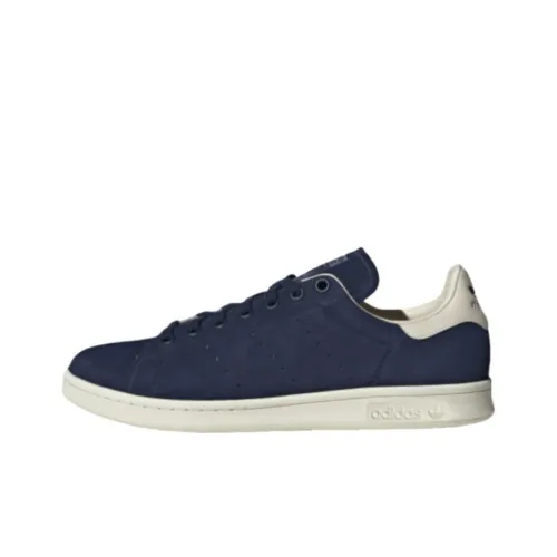 Adidas Originals Stan Smith Lux Tennis Shoes Men Low-Top Blue