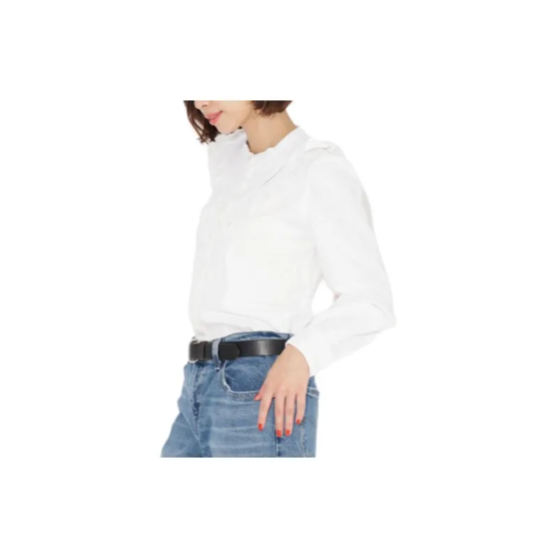Levis Shirts Women's White-5