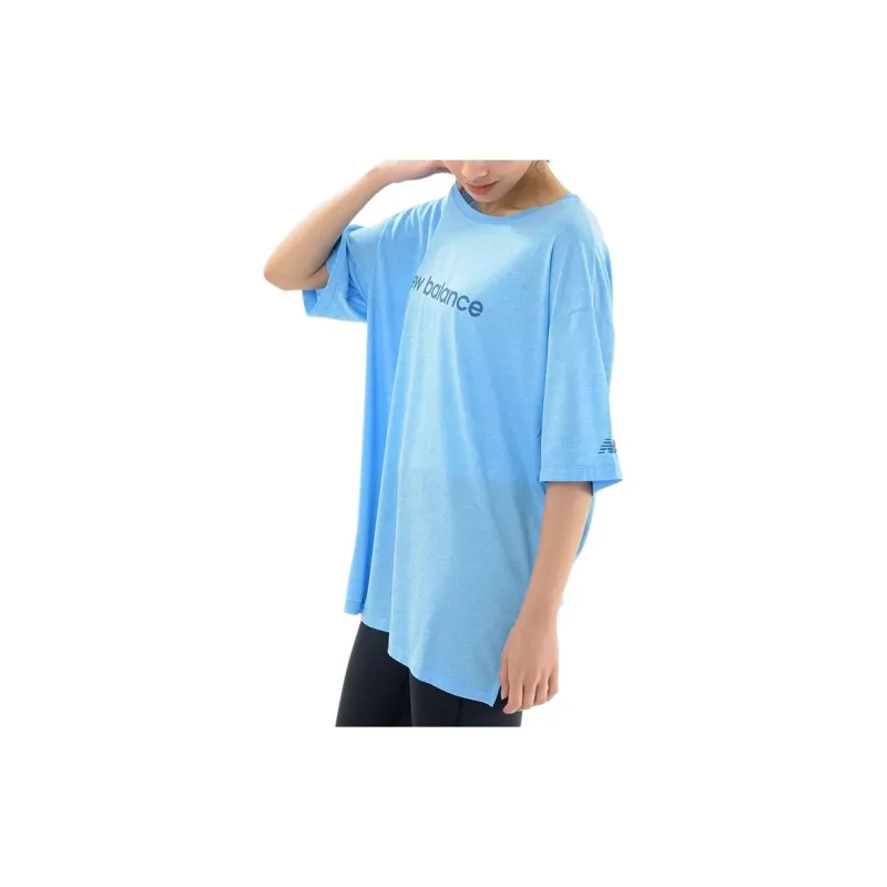 New Balance T Shirt Women's Light Blue-4