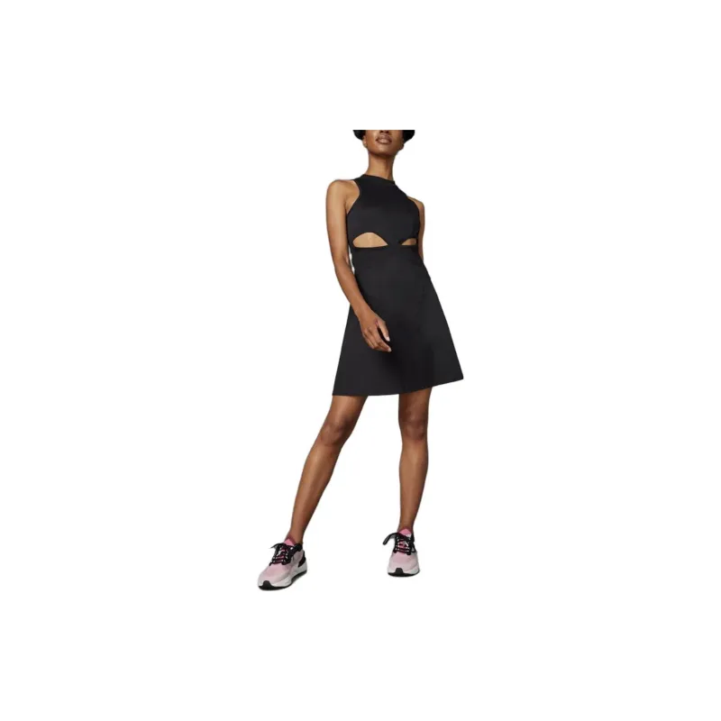 Adidas Adidas X RUI ZHOU Co branded Series FW23 Sleeveless Dress Women's Black-1