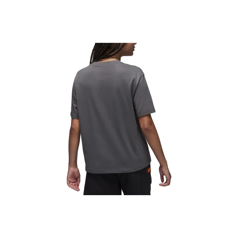 Jordan Paris Saint Germain Football Club T Shirts Women's Iron Gray-2