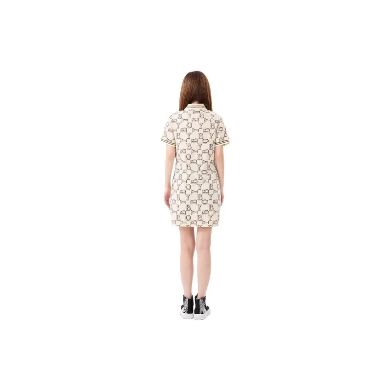 Boy London Short Sleeved Dresses Women's Khaki-2