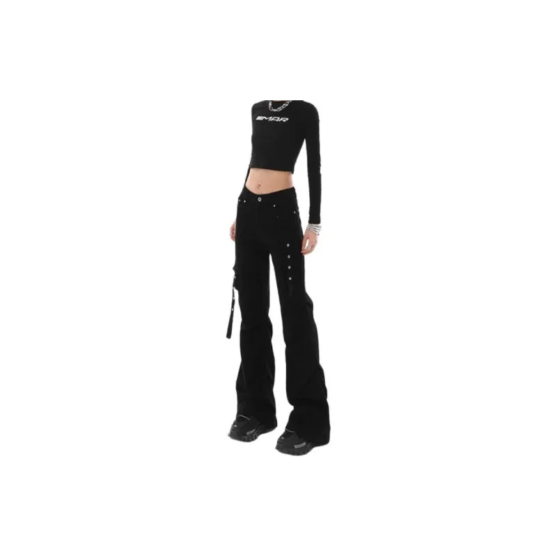 JASONWOOD Cargo Pants Women's Black-1