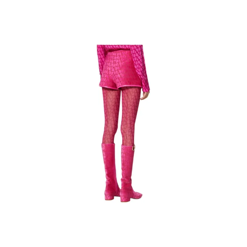 Valentino Casual Short Skirts Women's Pink-3