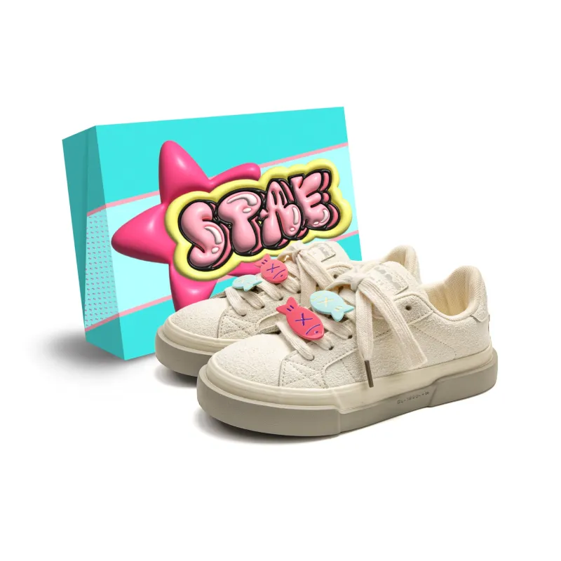 STAE Anti-Slip Wear-Resistant Low-Top Skateboard Shoes Women's-6