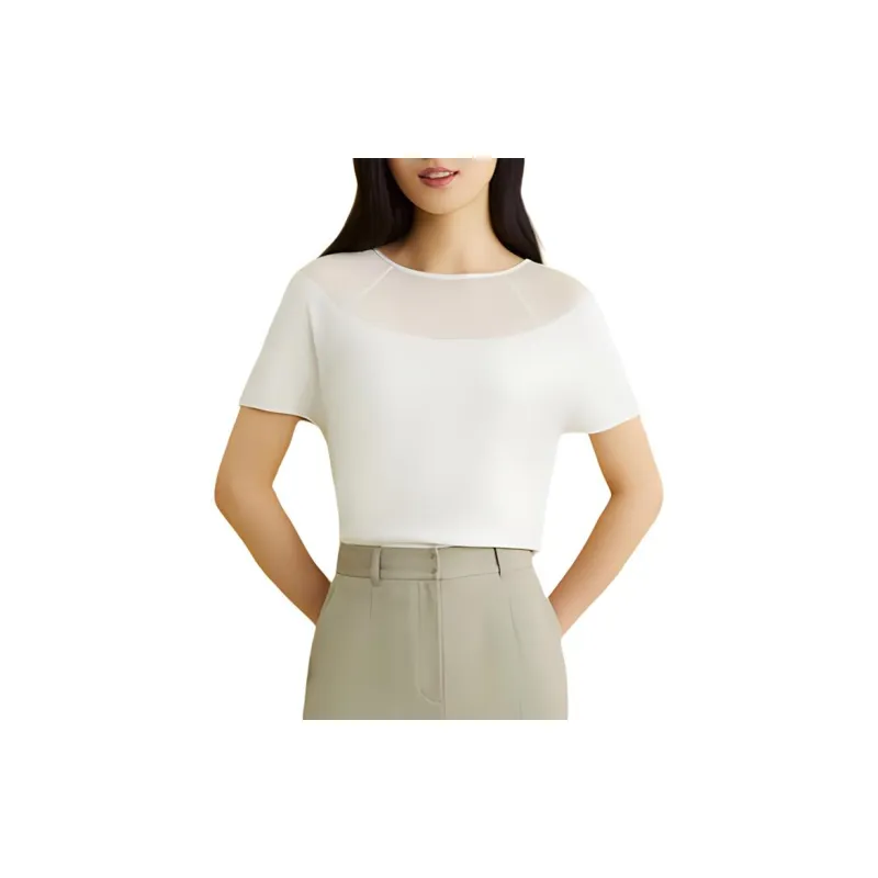 Yiner SS24 Knitwear Women's Cream White-2