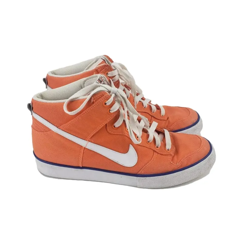 Nike Dunk High AC Holland QS Durable Breathable High-Top Skateboard Shoes Unisex Orange-2