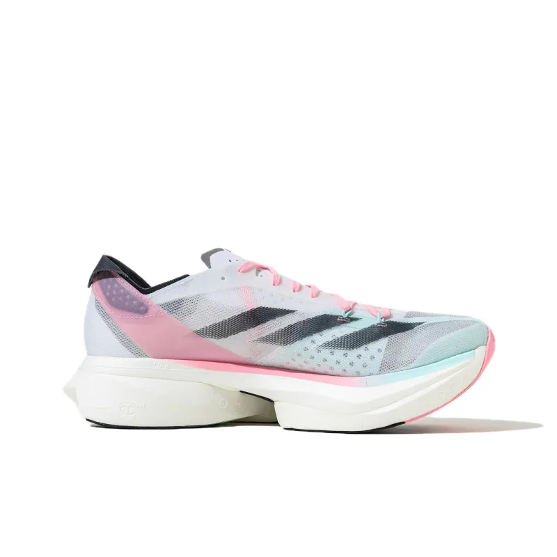 Adidas Adizero Adios Pro 3 Low Top Running Shoes Unisex White Gray-1