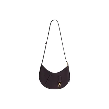 HERMES P'tit Arcon Clemence Bullhide With Swift Leather Crossbody Bag, Shoulder Bag Women's Black
